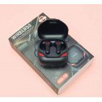 Wholesale Gaming Style TWS Bluetooth Wireless Headset Earbuds Earphone HQ10 (Black)